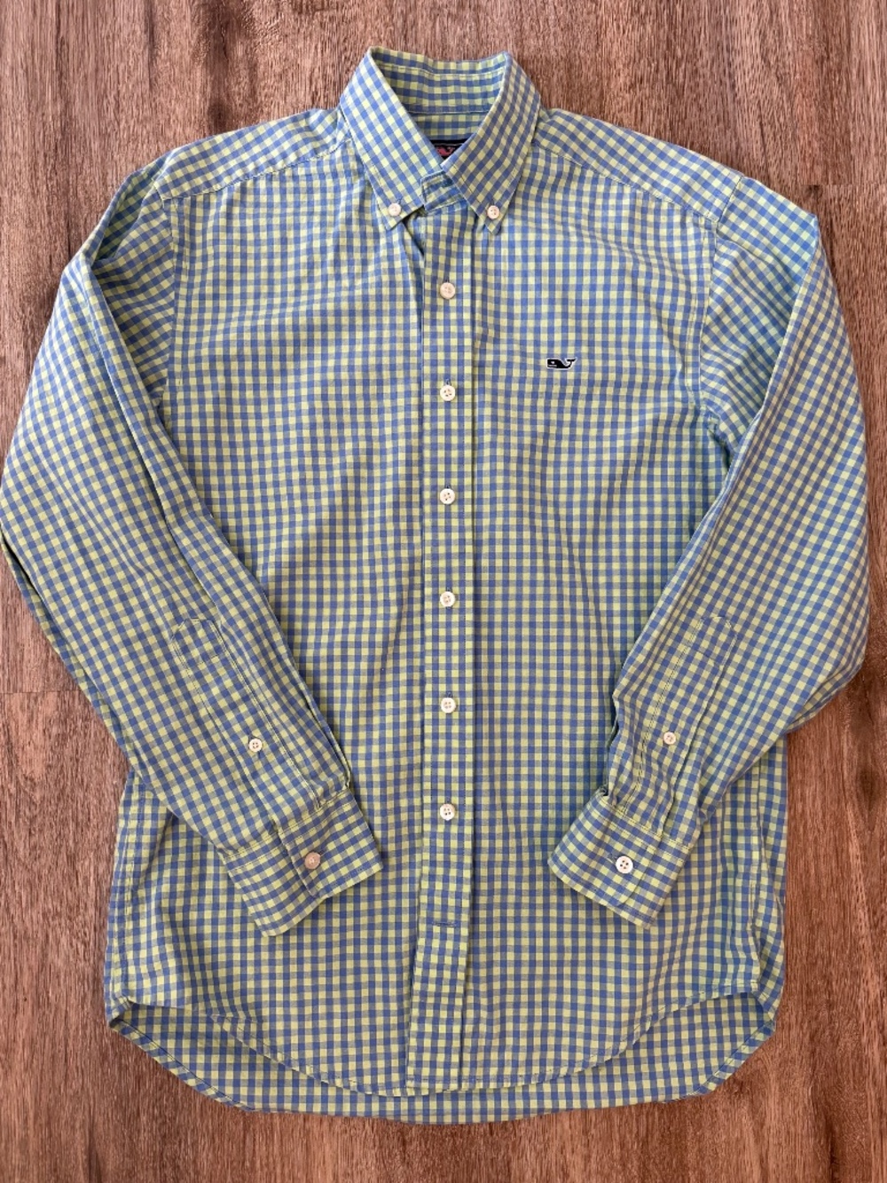 Vineyard Vines Whale Shirt Mens XS Button Down